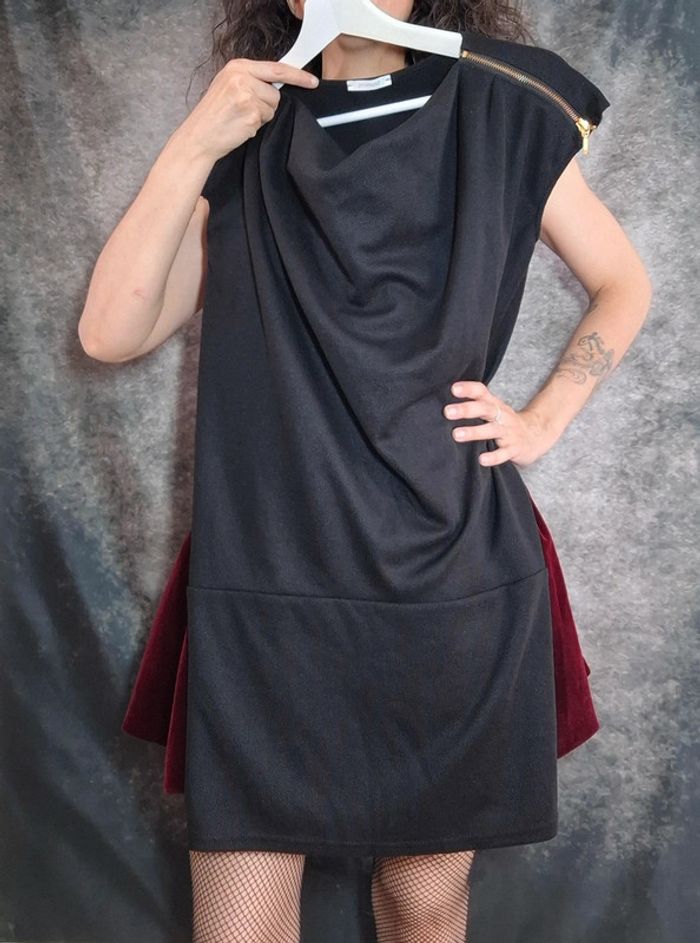 Robe noire élégante décontracté