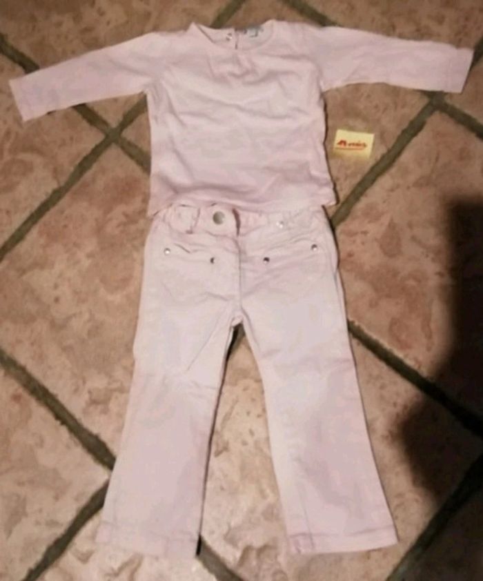 Ensemble pantalon + haut fille