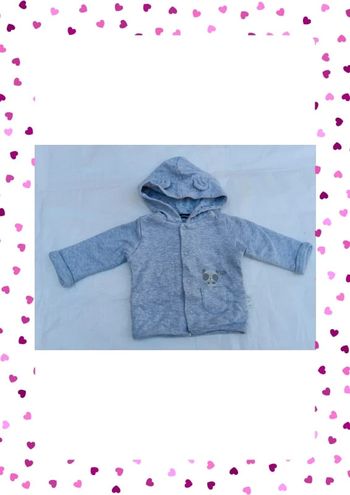 Sweat à capuche 3 mois