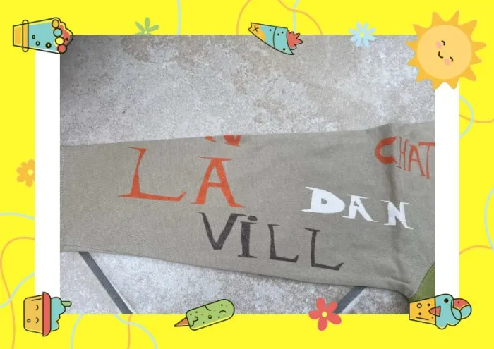 T-shirt manches longues marron vert Du Pareil au Même 23 mois - photo numéro 2