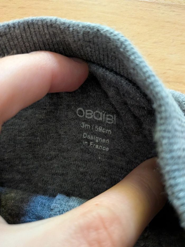 Pantalon Bébé Obaïbi 3 mois - photo numéro 4