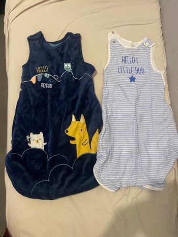 2 gigoteuses  0-6 mois