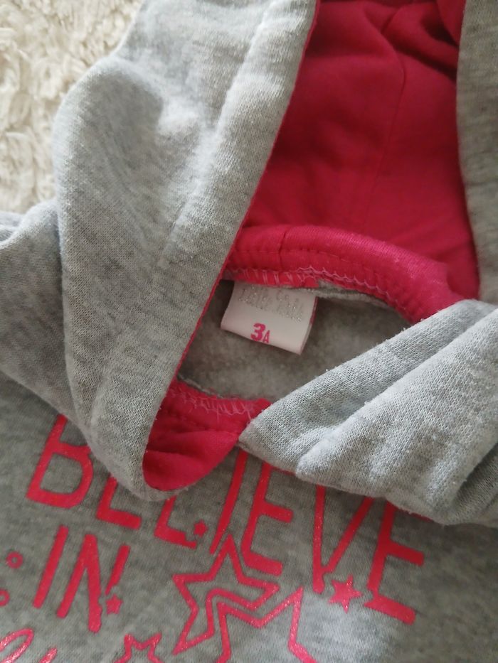 Sweat à capuche 3 ans - photo numéro 4