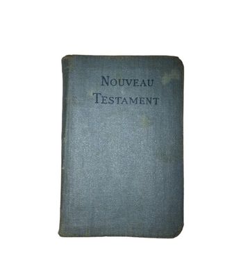 Petit livre le nouveau testament