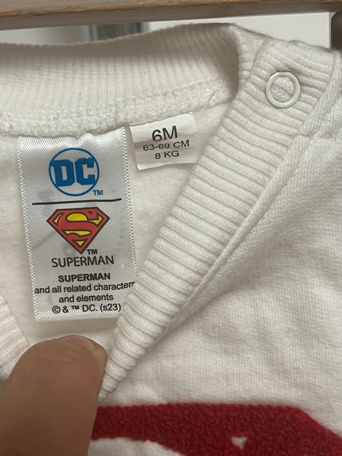 Sweat superman 6 mois - photo numéro 4