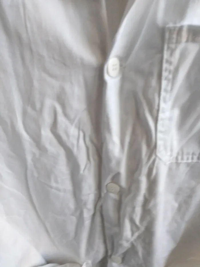 Blouse blanche chimie t 42 - photo numéro 7