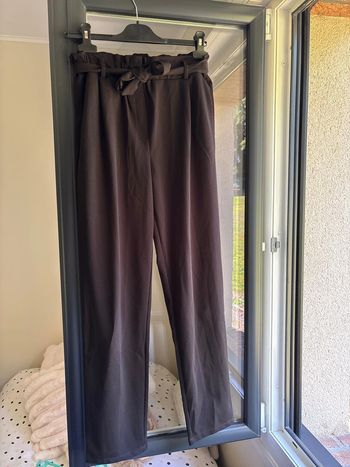 Pantalon fluide noir
