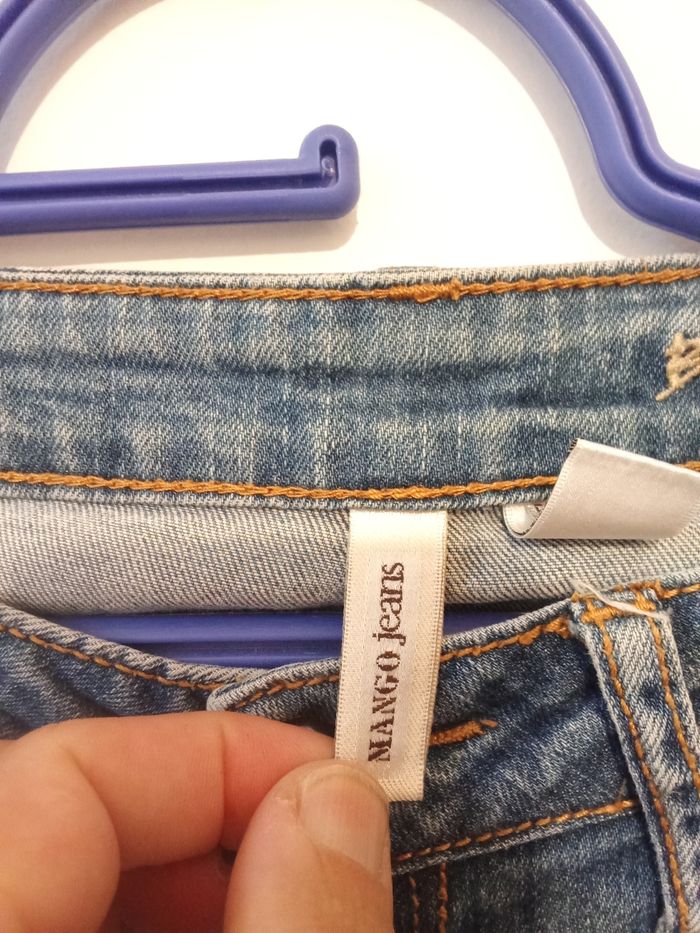Jean de femme taille 36 marque Jean de marque Mango - photo numéro 6