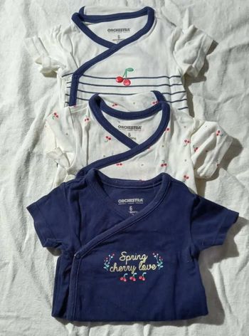 lot de 3 bodies Orchestra