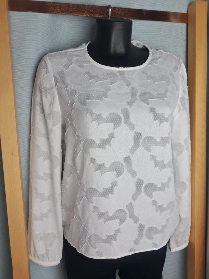 Balzac blouse blanche été T.36/38 neuve