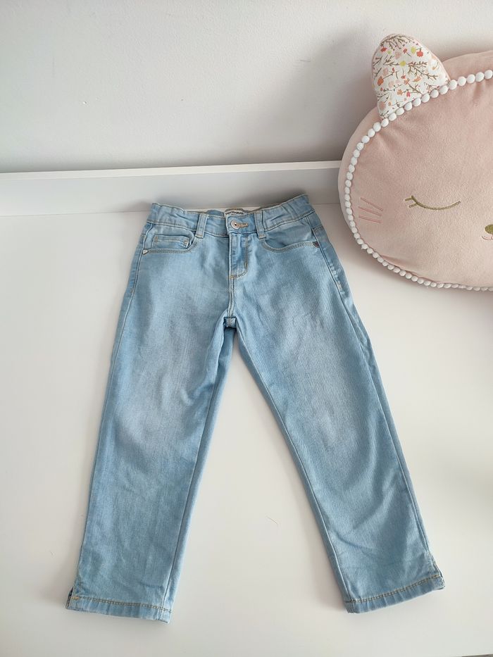 Pantacourt jean 7 ans
