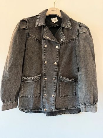 Veste en jeans grise Maison Stella & Suzie