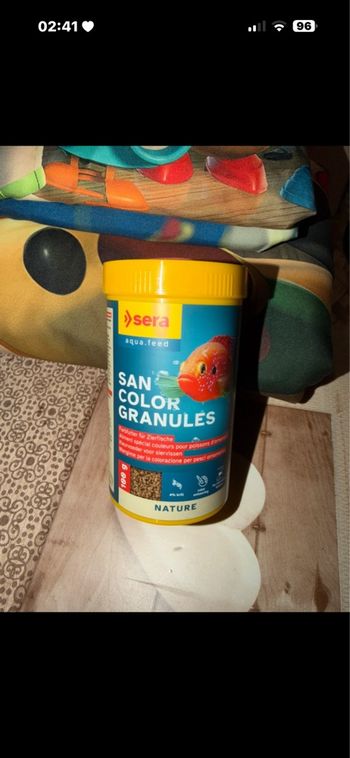 Aliment pour poissons