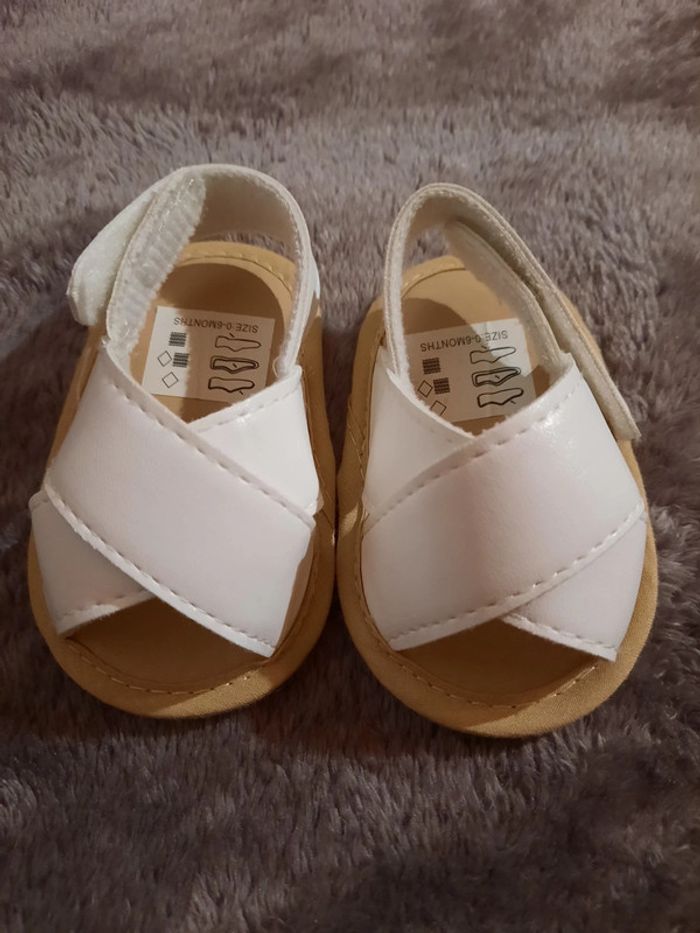 Nu-pieds bébé 0-6mois