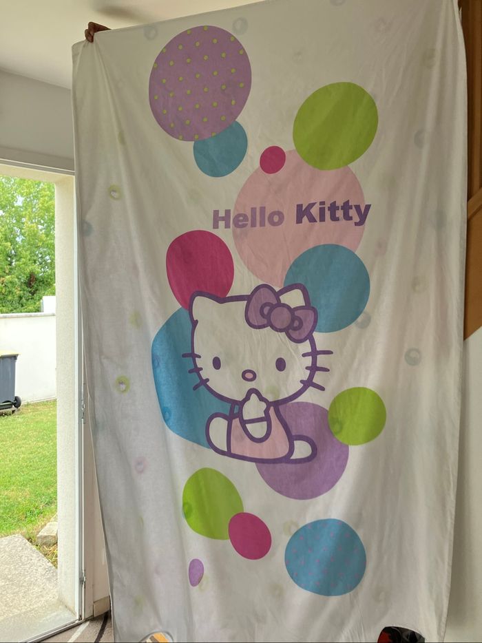 Housse de couette et d’oreiller Hello Kitty