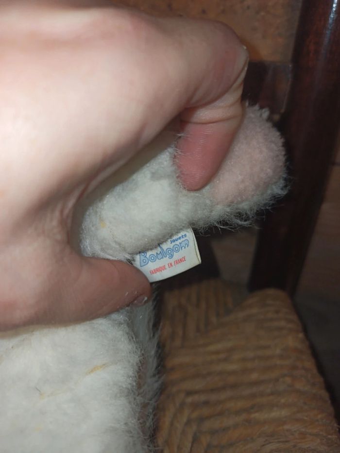 peluche ours boulgom vintage - photo numéro 3