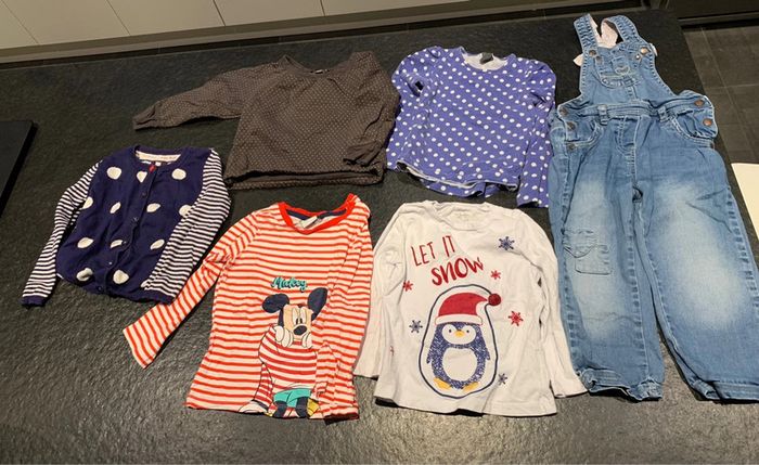 Lot 6 pièces automne/hiver 36 mois