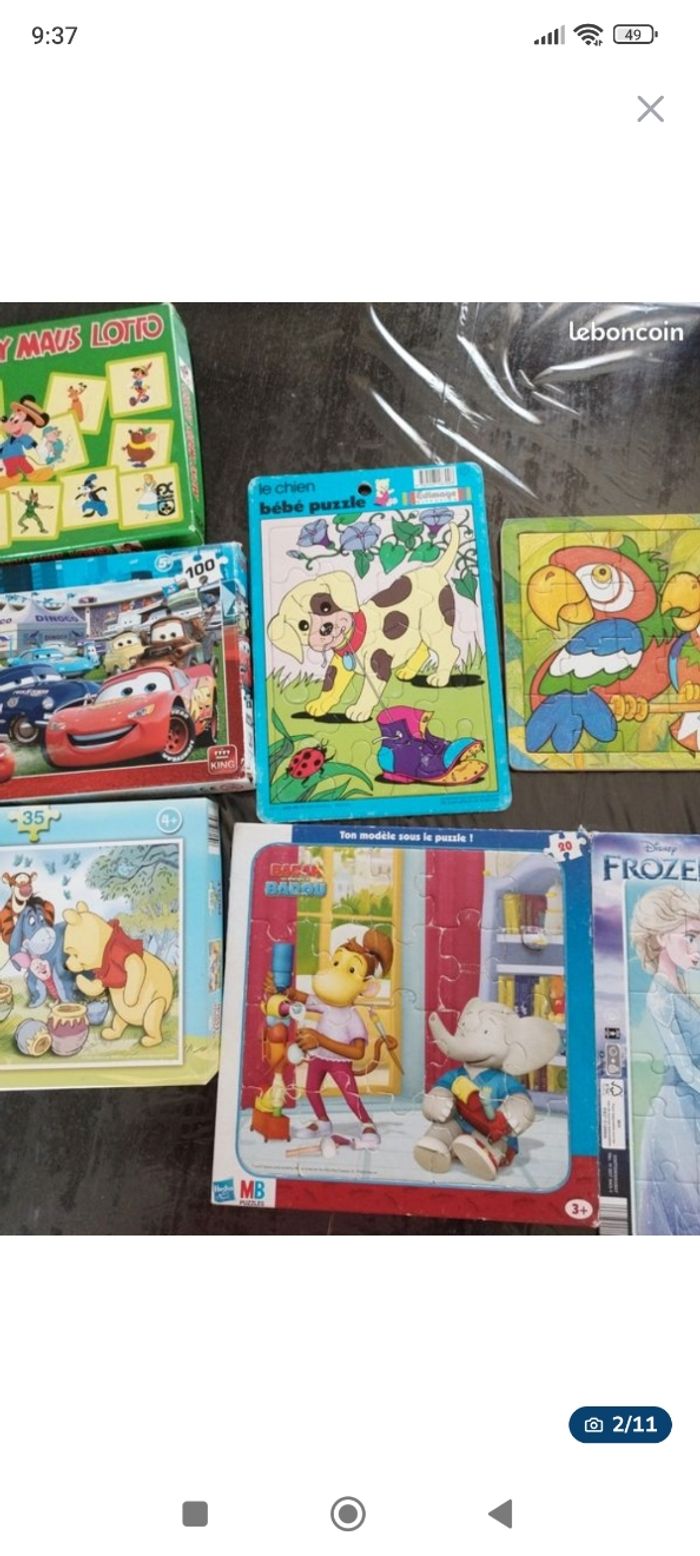 Lot de 8 puzzles - photo numéro 2