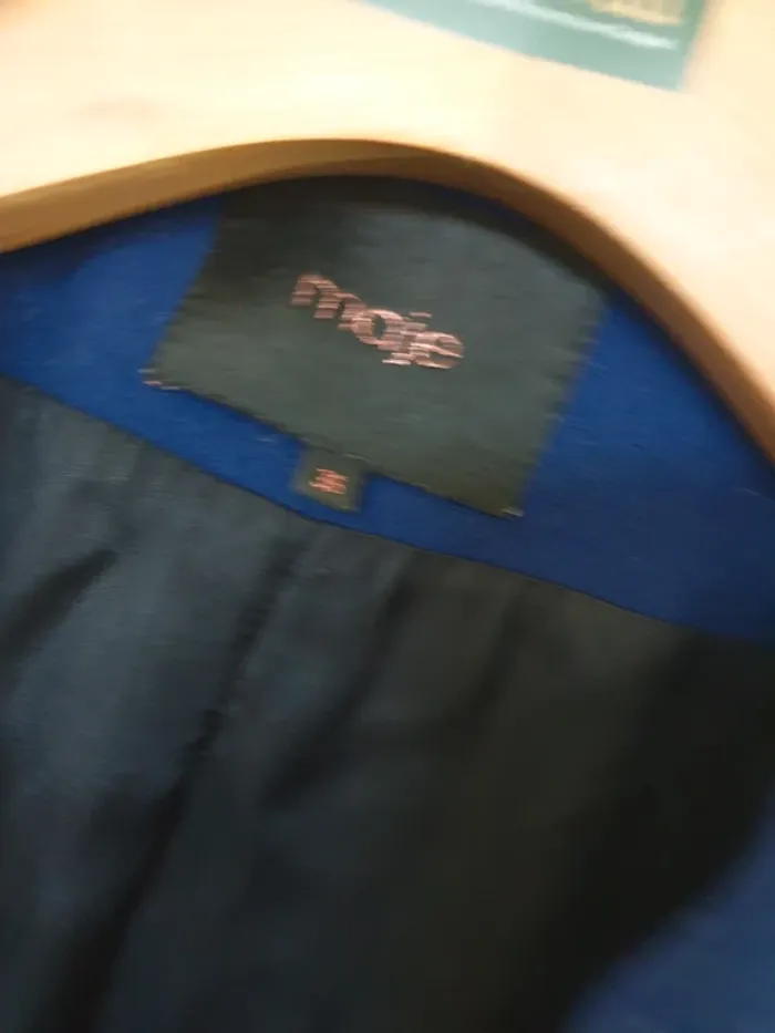 Manteau Caban Laine Maje Taille 36 - photo numéro 3