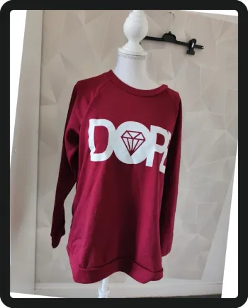 Sweat bordeaux