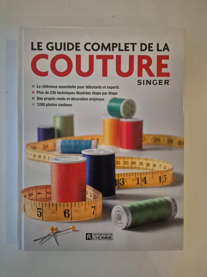 Livre guide de couture