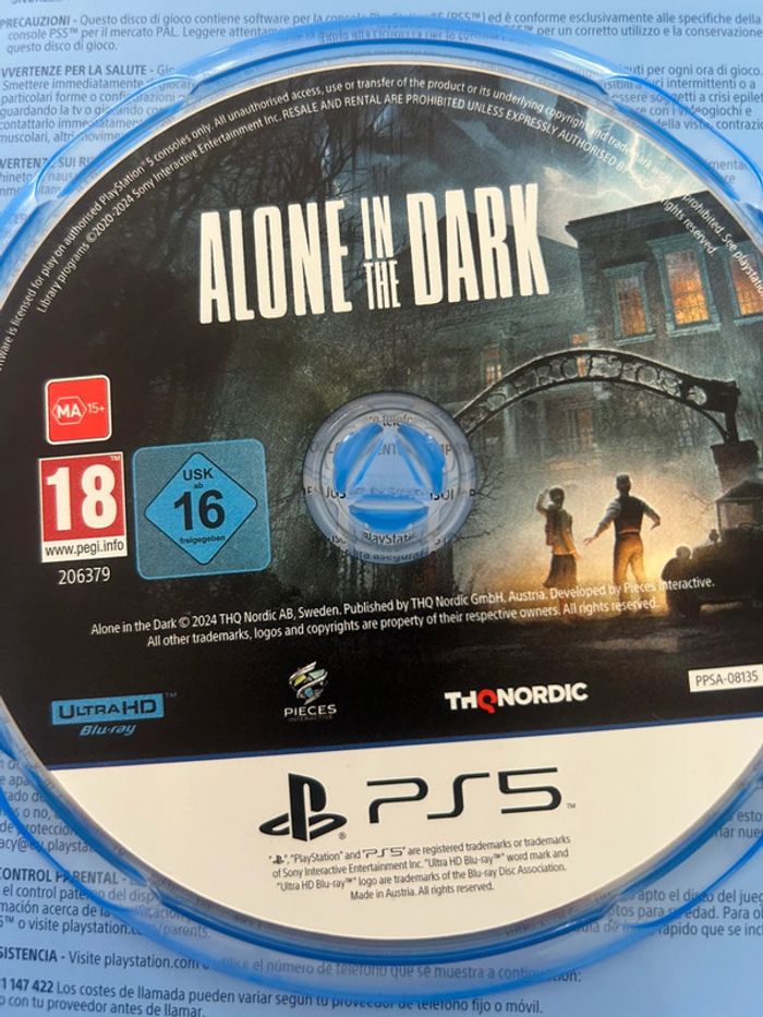 Alone in the Dark – PS5 – Très bon état – Version physique - photo numéro 3