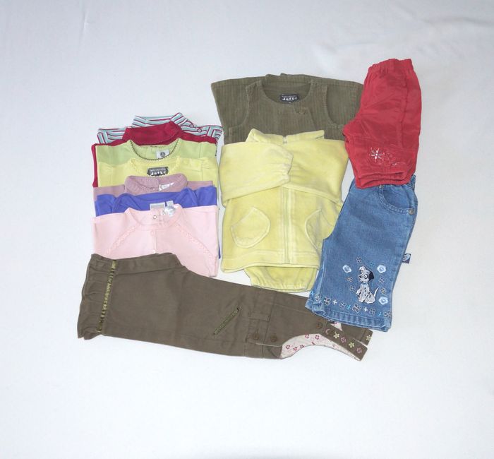 LOT VETEMENTS HIVER FILLE