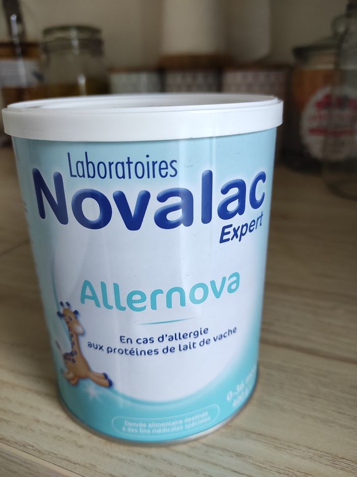 NOVALAC EXPERT
Allernova lait en poudre 0-36 mois boite de 400g