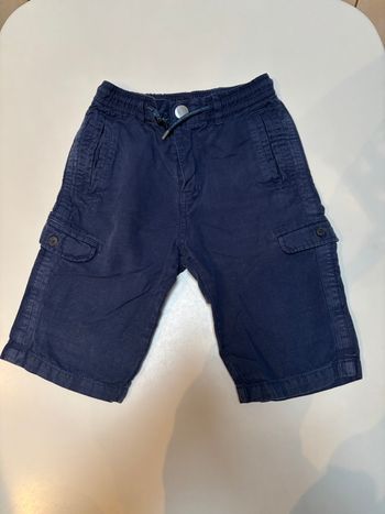 Bermuda pantacourt bleu marine 10ans ikks