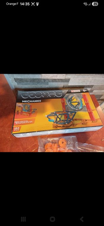 Geomag mechanics 164 pièces