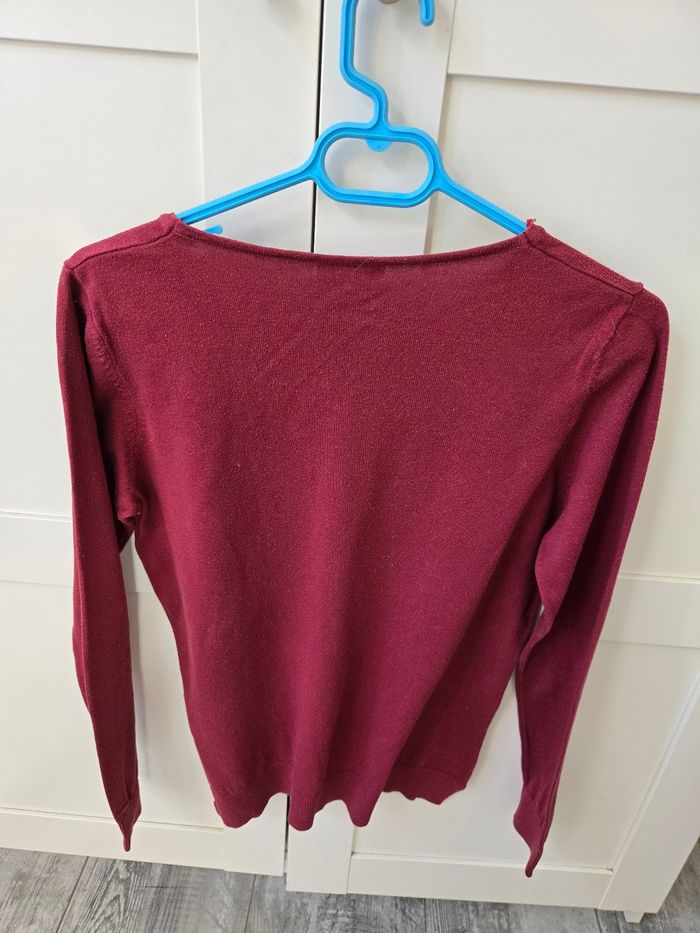 Pull Col v manches longues kiabi en M - photo numéro 3