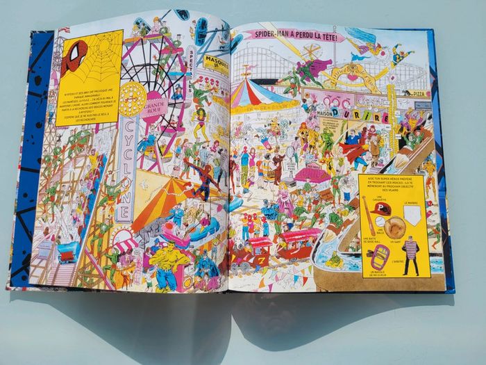 Livre grand format Cherche et trouve Spider-man 🕸 - photo numéro 5