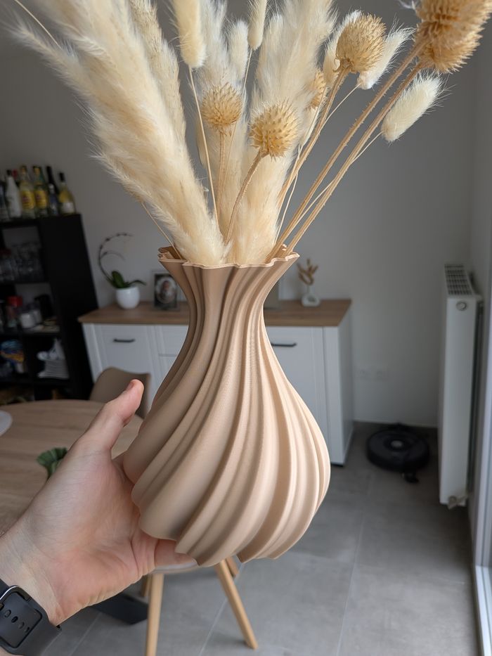 Vase pour fleur séché / 17,5cm de hauteur - photo numéro 5
