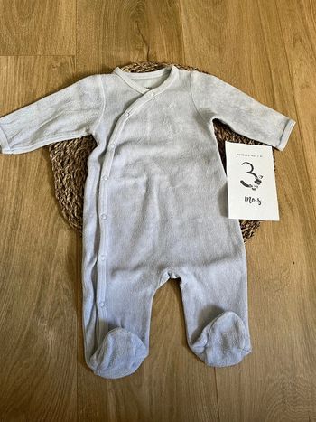 Pyjama velours 3 mois