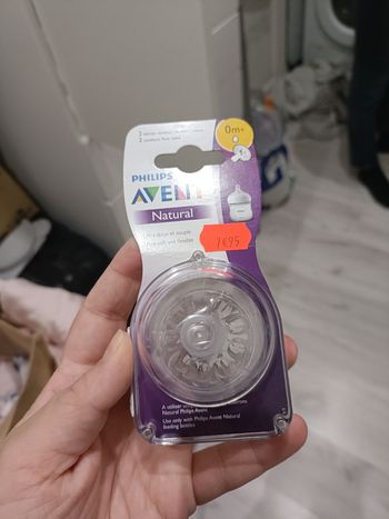 Tétine débit lent avent