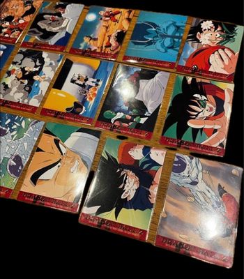 Lot 18 cartes dragon ball z 2003 Parfait état