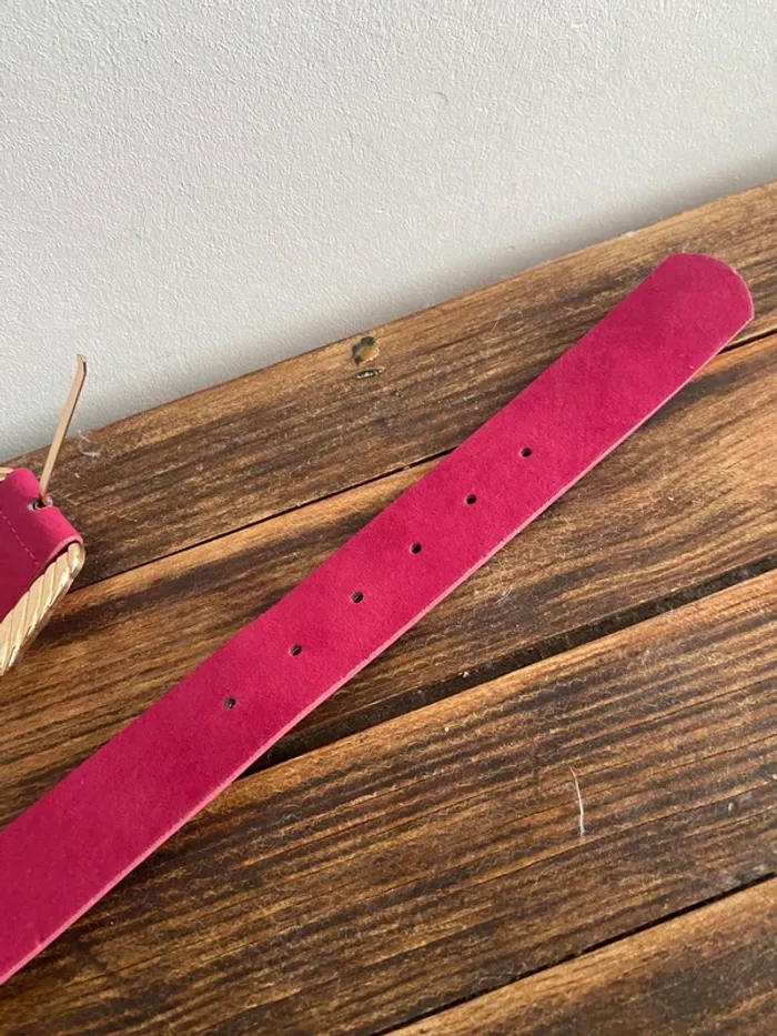 Ceinture fuchsia - photo numéro 3