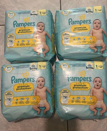 88 couches Pampers taille 1