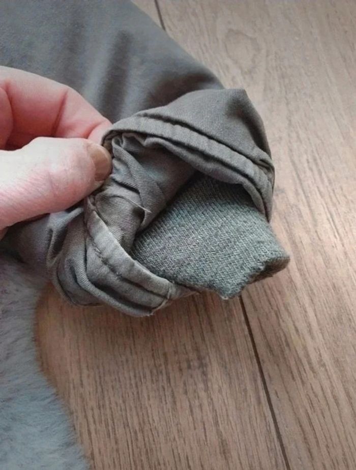 Manteau à capuche kaki Pocopiano 3 - 4 ans - photo numéro 8