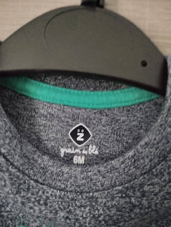 T-shirt manches longues 6mois - photo numéro 4