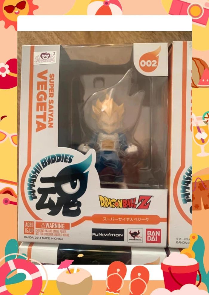 Lot figurines dragon ball tamashi buddies diorama trunks vegeta freezer Frieza - photo numéro 4