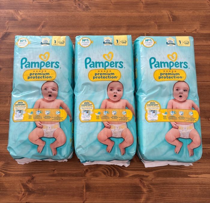 Lot de couches Pampers taille 1 - photo numéro 2