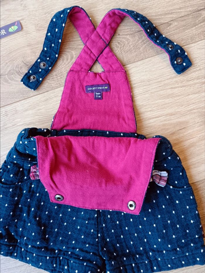 Salopette short Sergent Major - photo numéro 3