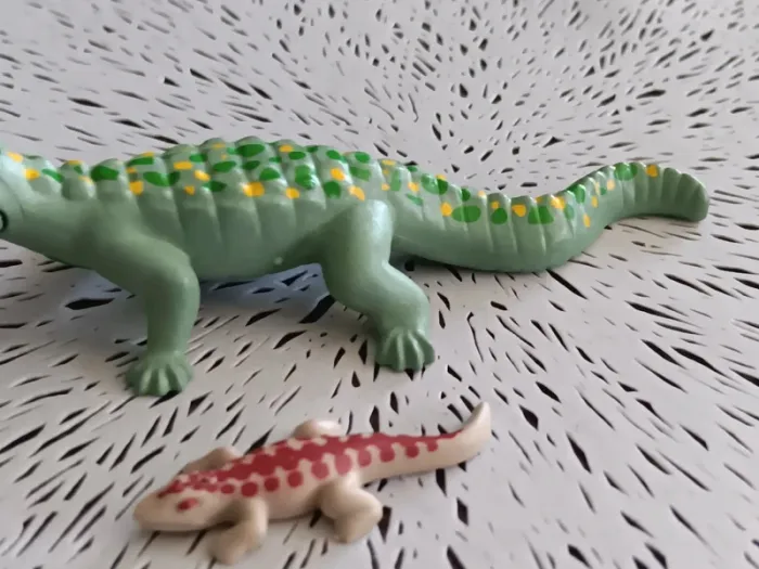 Caïman et son bébé wiltopia playmobil - photo numéro 6