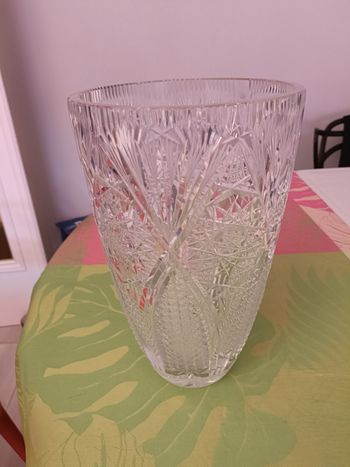 Vase en verre 