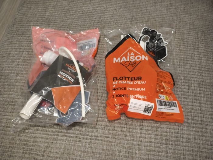 2 Flotteurs pour chasse d’eau neufs - photo numéro 2