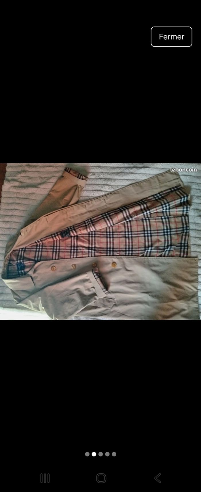 Trenchs burberry's - photo numéro 2