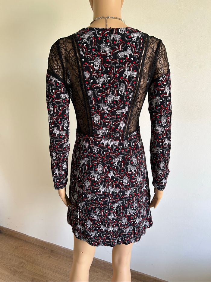 Robe imprimée à manches longues Morgan taille 36 TBE - photo numéro 5