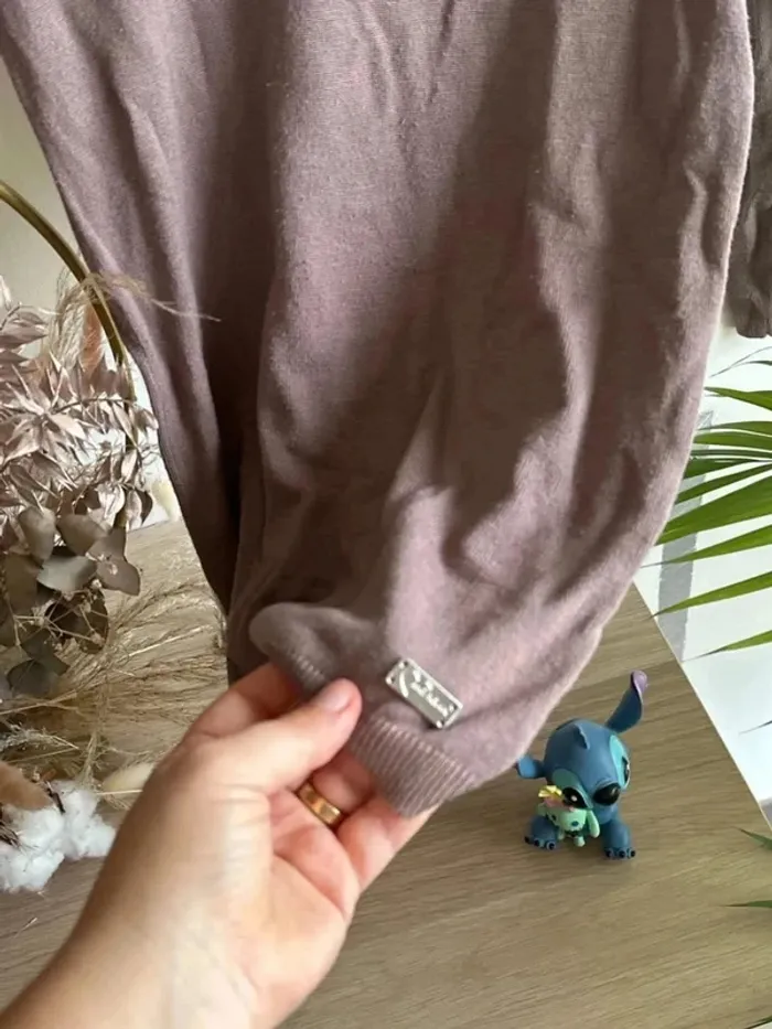 Pull taupe Morgan taille S - photo numéro 3