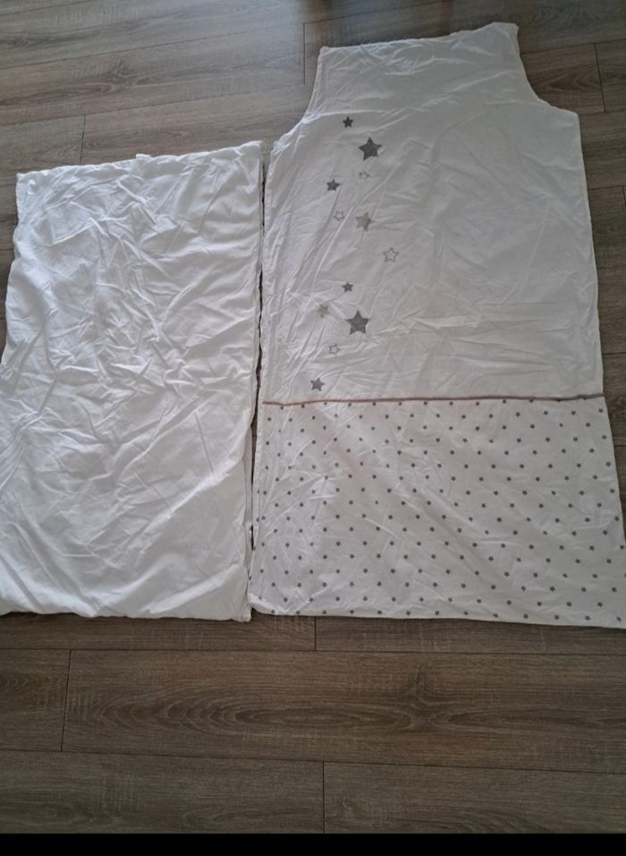 Couette et housse de couette lit bebe